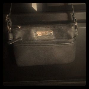 Black crossbody purse
